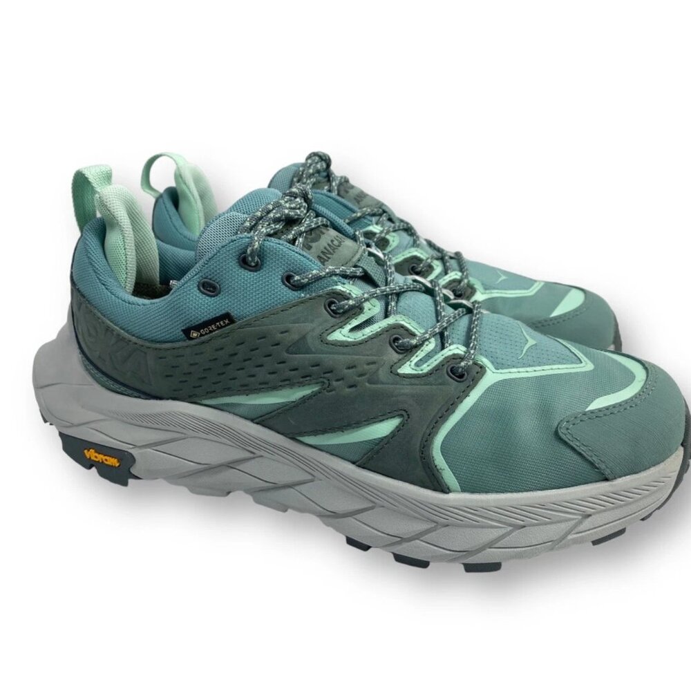 HOKA ONE ONE Anacapa Low GTX Gore-Tex Hiking Shoes 8 B Women's 1119373 TMRC